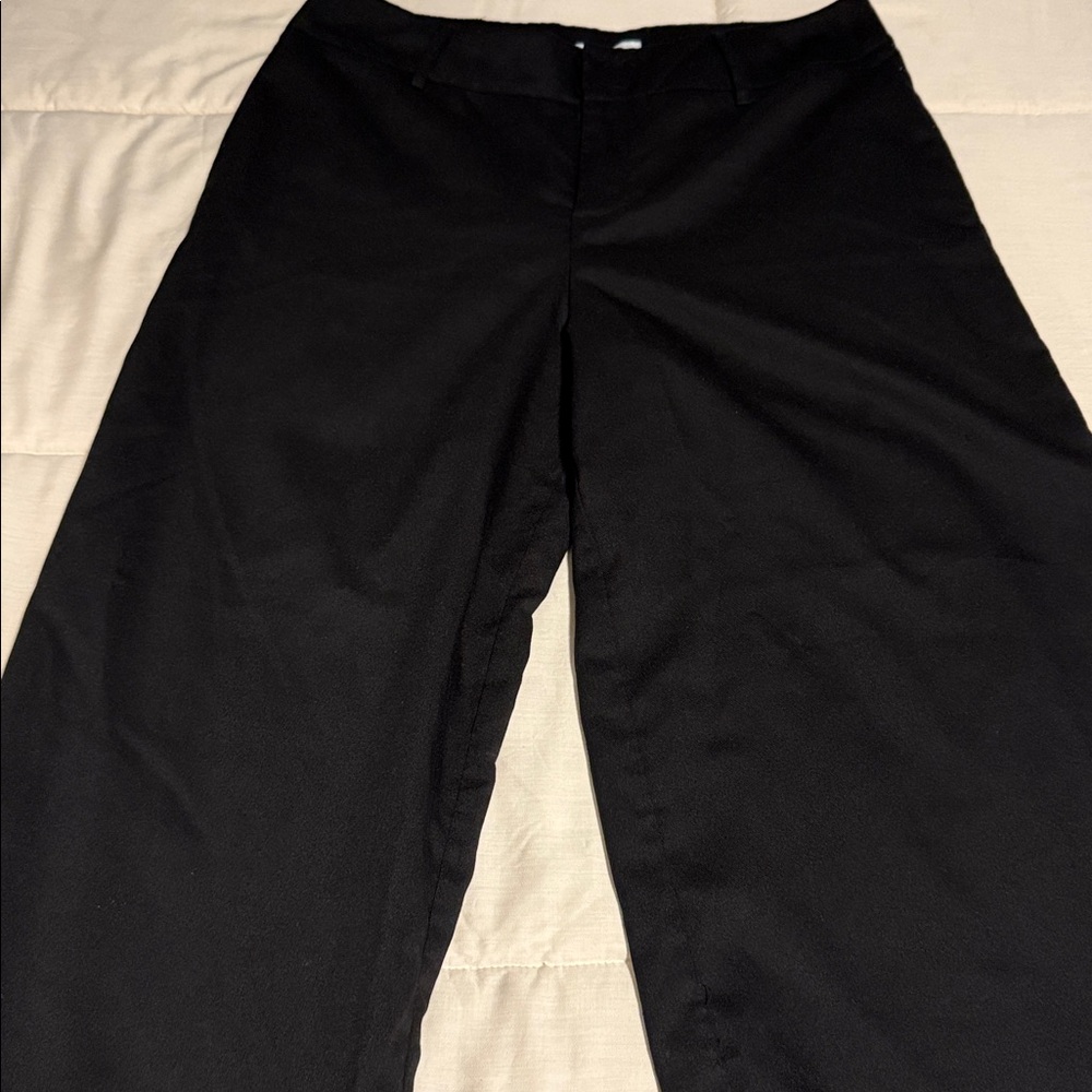 Princess Polly Black Wide Leg Dress Pants